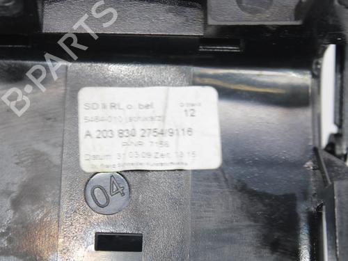 Air vent MERCEDES-BENZ CLC-CLASS (CL203) CLC 180 Kompressor (203.746) | BP11661723I21 
