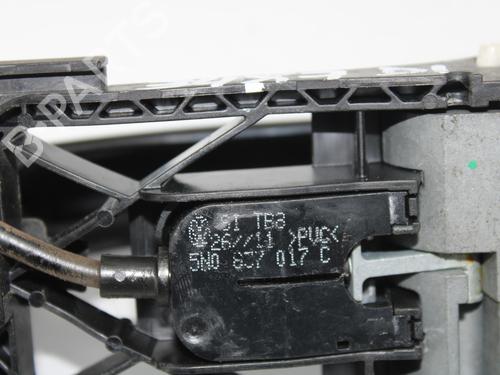 Front left exterior door handle VW GOLF VI (5K1) 1.6 TDI | BP11014762C128 