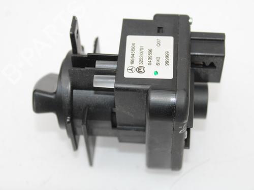 Used Headlight switch MERCEDES-BENZ A-CLASS (W169) A 180 CDI (169.007, 169.307) (109 hp) 14850161