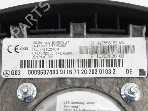 Driver airbag MERCEDES-BENZ A-CLASS (W169) A 160 CDI (169.006, 169.306) | BP10120347C9 