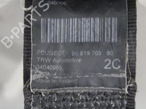 Rear center seatbelt PEUGEOT 5008 (0U_, 0E_) 1.6 HDi | BP15763844I27 