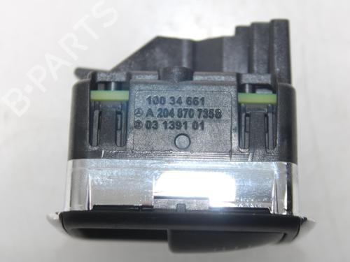 Right rear window switch MERCEDES-BENZ C-CLASS (W204) C 200 CDI (204.001) | BP17082525I28 