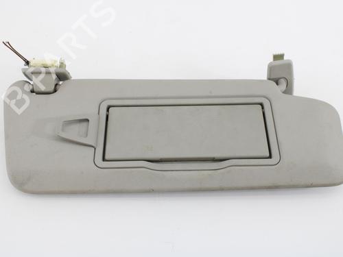 Used Right sun visor MERCEDES-BENZ C-CLASS (W204) C 200 CDI (204.007, 204.006) (136 hp) 13298789