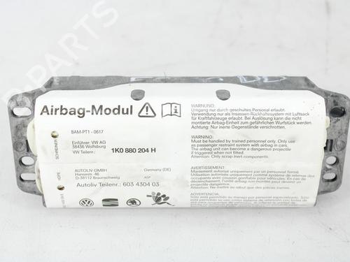 Passasjer kollisjonspute VW GOLF PLUS V (5M1, 521) 1.9 TDI (105 hp) 25255519