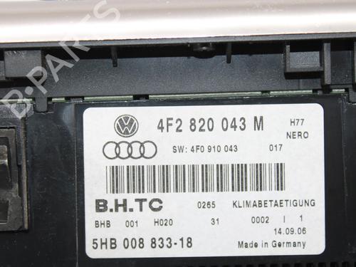 Climate control AUDI A6 C6 (4F2) 2.0 TDI | BP12268605I5 