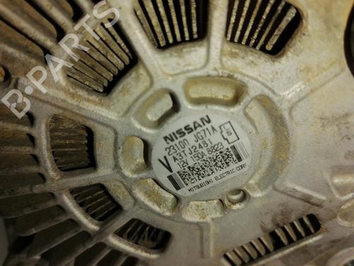 Alternator NISSAN X-TRAIL II (T31) 2.0 dCi 4x4 | BP10119914M7 