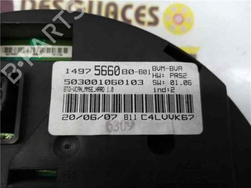 Instrument cluster CITROËN C8 (EA_, EB_) 2.0 HDi | BP10124074C47 