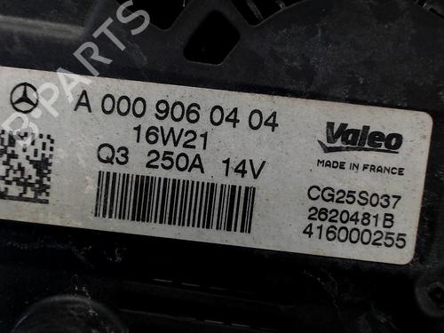 Alternator MERCEDES-BENZ S-CLASS (W222, V222, X222) S 600 (222.176) | BP9574636M7 
