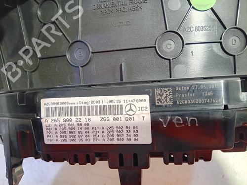 Kombinert Instrument MERCEDES-BENZ C-CLASS (W205) C 250 BlueTEC / d (205.008, 205.006) | BP25249515C47 