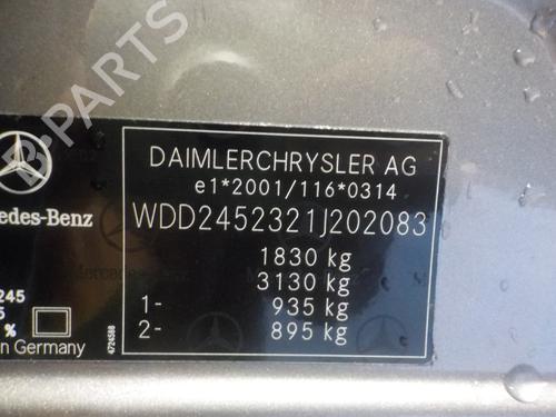 Front right window mechanism MERCEDES-BENZ B-CLASS Sports Tourer (W245) B 170 (245.232) | BP7711928C23 