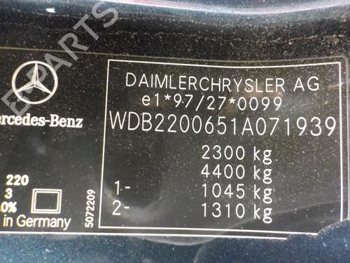 Gearbox MERCEDES-BENZ S-CLASS (W220) S 320 (220.065, 220.165) | BP10669412M3 