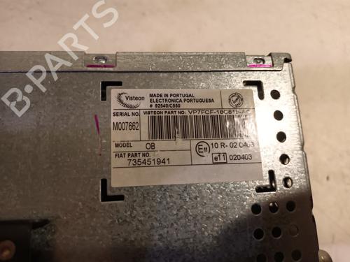 Radio FIAT BRAVO II (198_) 1.4 T-Jet (198AXG1B) | BP15101067E6 