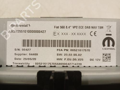 Display monitor JEEP COMPASS (MP, M6, MV, M7) 1.3 | BP37609169C48 - Image 7