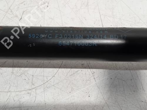 Hood lift support RENAULT MEGANE III Hatchback (BZ0/1_, B3_) 1.5 dCi (BZ09, BZ0D, BZ1W, BZ29, BZ14) | BP19274389C139 