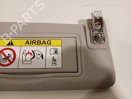 Right sun visor DS DS 3 / DS 3 CROSSBACK (UR_, UC_, UJ_) 1.2 PureTech 130 (URHNSS) | BP29918372I2