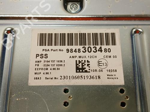 Electronic module PEUGEOT 3008 II SUV (MC_, MR_, MJ_, M4_) Hybrid | BP27478972M83 