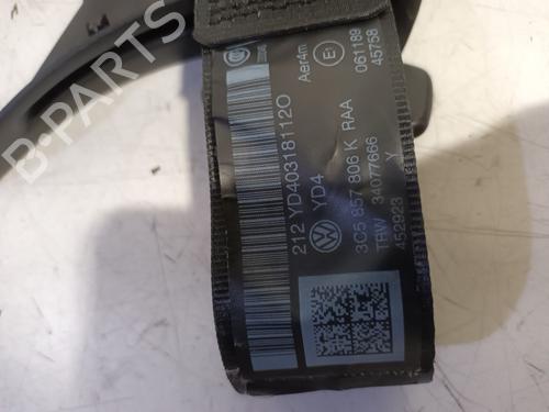 Rear right seatbelt VW PASSAT B7 (362) 1.6 TDI | BP15805838I28 