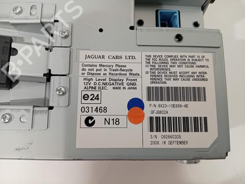 Display monitor JAGUAR XF I (X250) 2.7 D | BP29816127C48