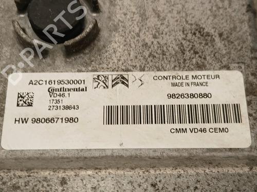 Engine control unit (ECU) CITROËN C4 Grand Picasso II (DA_, DE_) 1.2 THP 130 | BP27316483M57 - Image 4