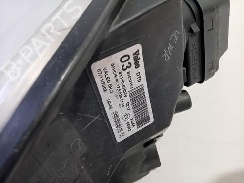 Right headlight PEUGEOT 107 (PM_, PN_) 1.0 | BP27466305C29 