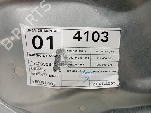 Rear left window mechanism VW GOLF VI Variant (AJ5) 1.4 TSI | BP25980472C24 - Image 4