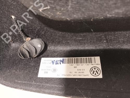 Rear parcel shelf VW POLO VI (AW1, BZ1, AE1) 1.0 TSI | BP31823844C85 