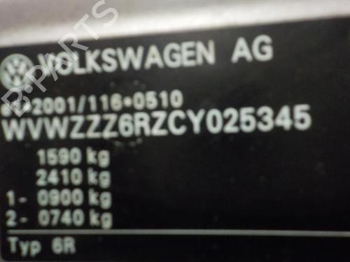 Instrument cluster VW POLO V (6R1, 6C1) 1.2 TDI | BP11814718C47