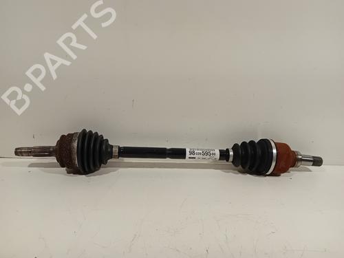 Left front driveshaft PEUGEOT 208 I (CA_, CC_) 1.2 VTI 82 | BP23989361M38 