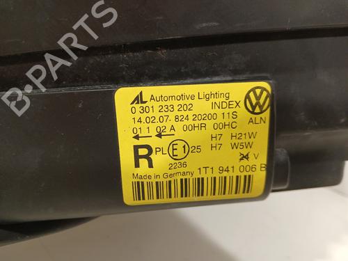 Højre forlygte VW TOURAN (1T1, 1T2) 1.4 TSI | BP29541199C29
