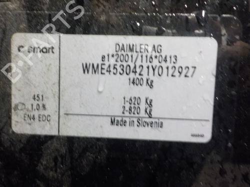 Højre fortil støddæmper SMART FORFOUR Hatchback (453) 1.0 (453.042, 453.043) | BP7554686M17 - Image 8