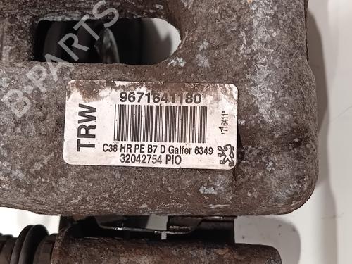 Left rear brake caliper CITROËN C4 II (NC_) 1.6 VTi 120 (NC5FS0, NC5FS9) | BP29454429M107 