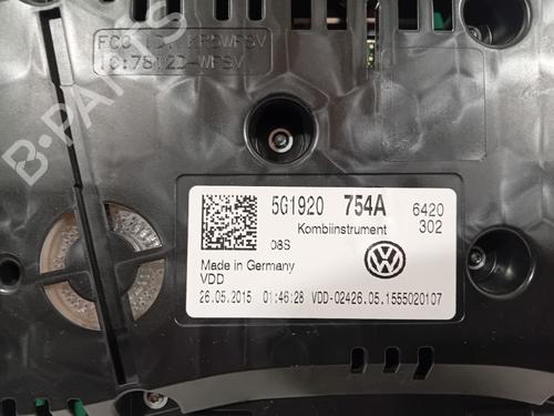 Instrument cluster VW GOLF VII (5G1, BQ1, BE1, BE2) 1.4 GTE Hybrid | BP30908096C47 