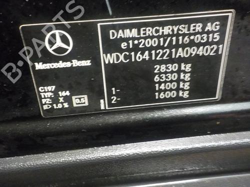 Front right window mechanism MERCEDES-BENZ M-CLASS (W164) ML 320 CDI 4-matic (164.122) | BP8621843C23 