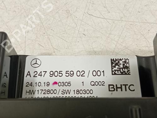Climate control MERCEDES-BENZ A-CLASS (W177) A 180 (177.084) | BP21056538I5 