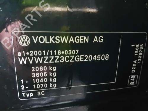 Right rear door VW PASSAT B8 Variant (3G5, CB5) 1.6 TDI | BP30194172C5 