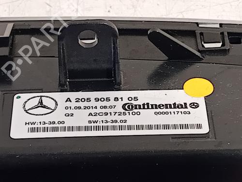 Climate control MERCEDES-BENZ C-CLASS (W205) C 180 (205.040, 205.140) | BP19030359I5 