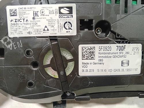 Instrument cluster SEAT LEON ST (5F8) 1.0 TSi | BP40527620C47 - Image 4
