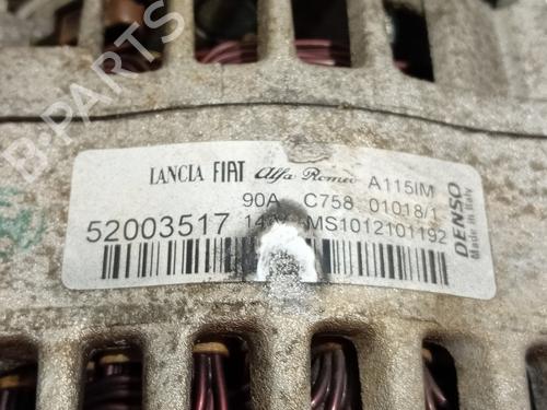 Alternator FIAT DOBLO Cargo (263_) 1.3 D Multijet (263ZXT1A, 263WXT1A, 263ZYA1A, 263WYA1A) | BP22398461M7 