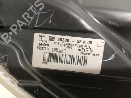Left headlight OPEL AGILA B (H08) 1.0 (F68) | BP38169354C28 - Image 8