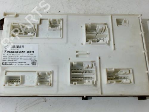 Modulo di controllo comfort MERCEDES-BENZ A-CLASS (W176) A 200 (176.043) (156 hp) 13662204