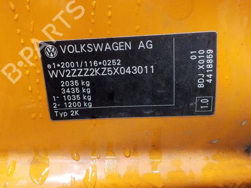 Right front door VW CADDY III Box Body/MPV (2KA, 2KH, 2CA, 2CH) 2.0 SDI | BP12469260C3 