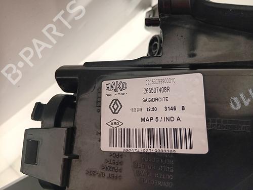 Right taillight RENAULT CLIO IV Grandtour (KH_) 0.9 TCe 90 | BP29588694C35 