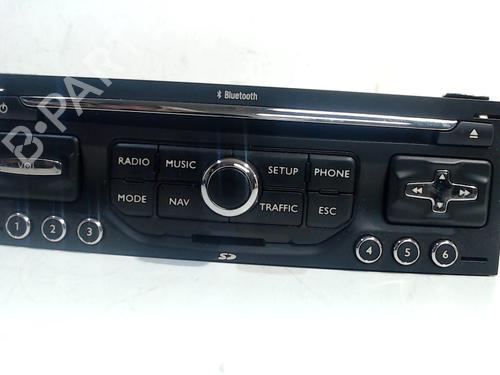 Used Radio PEUGEOT 3008 I MPV (0U_) 1.6 HDi (109 hp) 9642478
