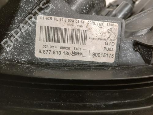 Left headlight PEUGEOT 2008 I (CU_) 1.2 VTi | BP40540117C28 - Image 8