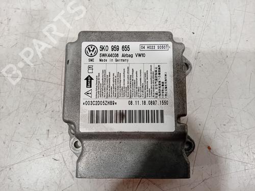 Kollisjonspute styreenhet VW GOLF VI (5K1) 1.4 TSI (122 hp) 22904772