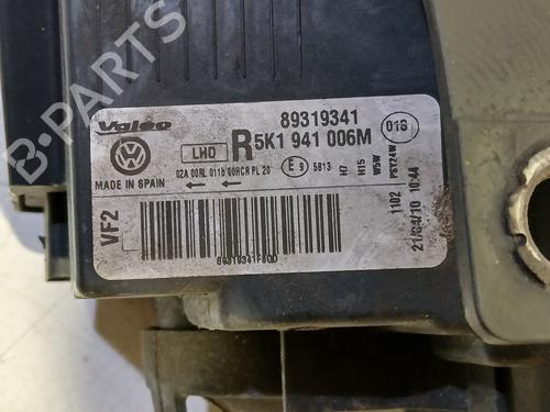 Right headlight VW GOLF VI (5K1) 1.2 TSI | BP31949185C29