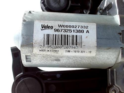 Used Rear wiper motor PEUGEOT 208 I (CA_, CC_) 1.2 VTI 82 (82 hp) 8261384