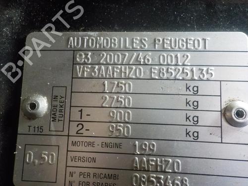 Right rear door PEUGEOT BIPPER (AA_) 1.3 HDi 75 | BP16946518C5 