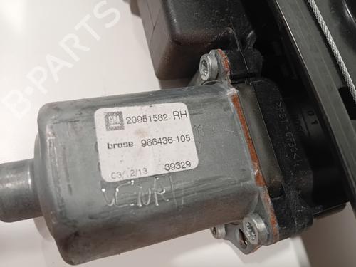 Front right window mechanism OPEL ADAM (M13) 1.4 | BP29427918C23 
