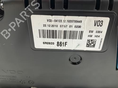 Instrument cluster VW POLO V (6R1, 6C1) 1.2 TDI | BP14908787C47 